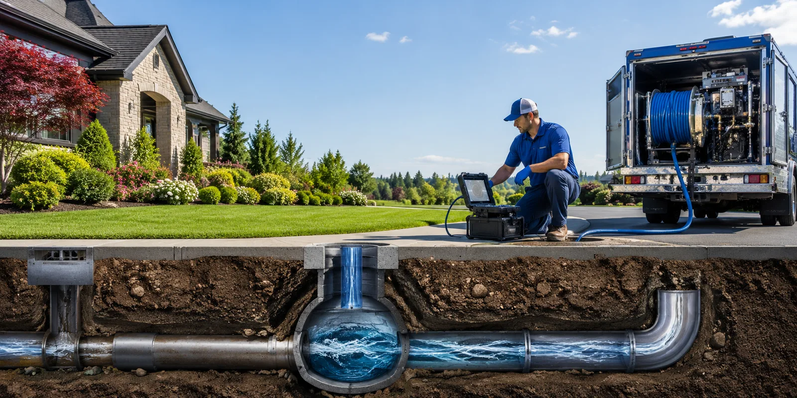 Drainage restoration information for Rock Creek, OH